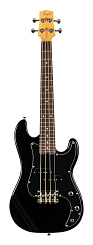 Уменьшенная бас-гитара FLIGHT Mini Bass Lite BK, чёрный