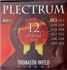 Комплект струн  Thomastik AC211 Plectrum для 12-струнной акустической гитары