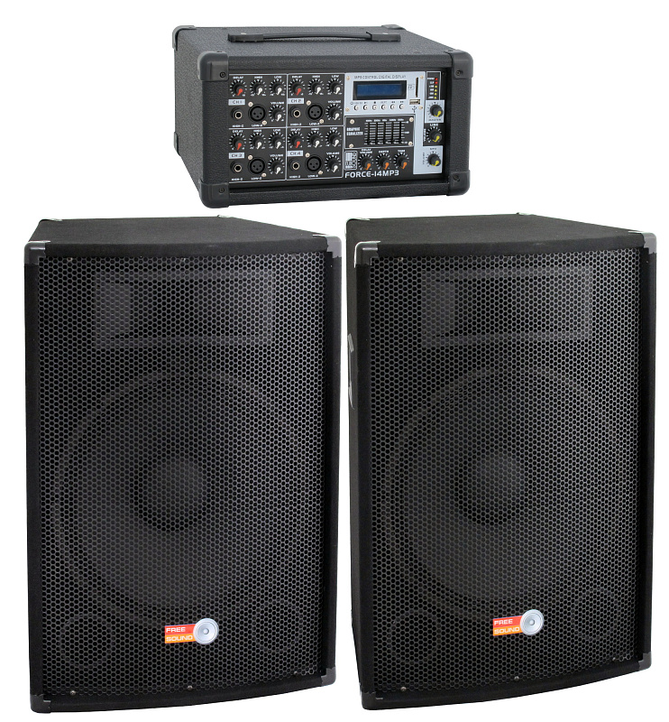 Фото FREE SOUND FORCE Kit-1410MP3 Акустический комплект