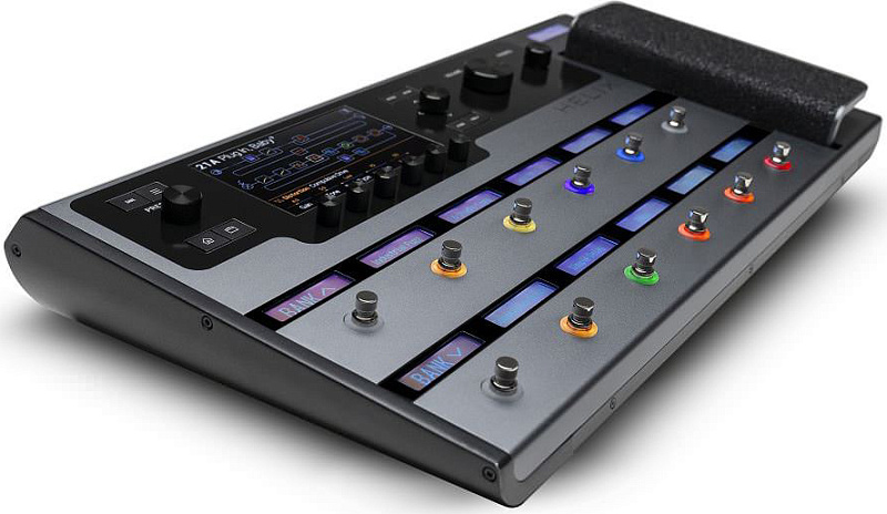 Фото Гитарный процессор эффектов LINE 6 Helix Floor FX Limited Edition Gray