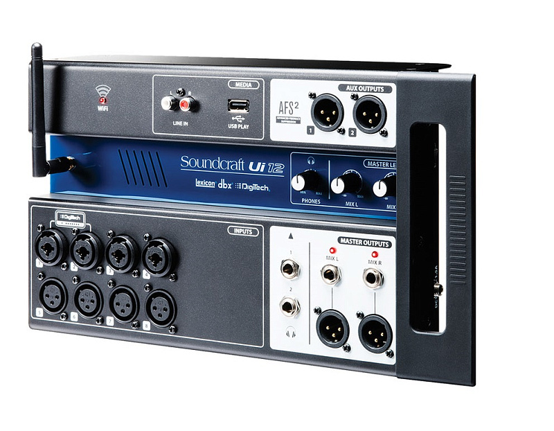 Фото Цифровой микшерный пульт Soundcraft Ui-12