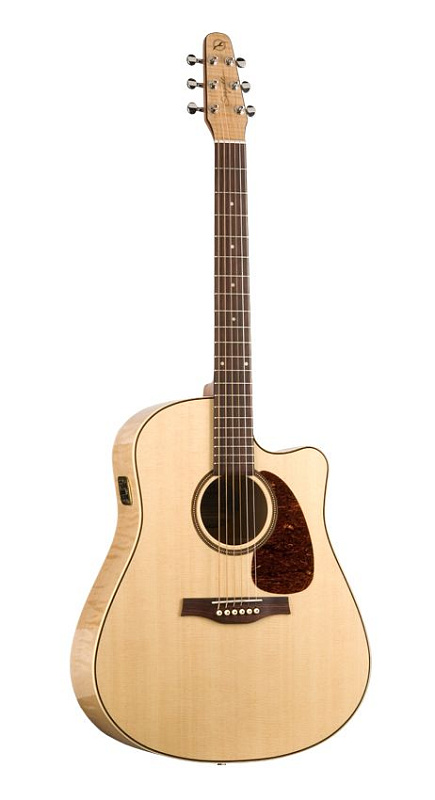 Фото Seagull PERFORMER CW QI Flame Maple HG Электроакустическая гитара 