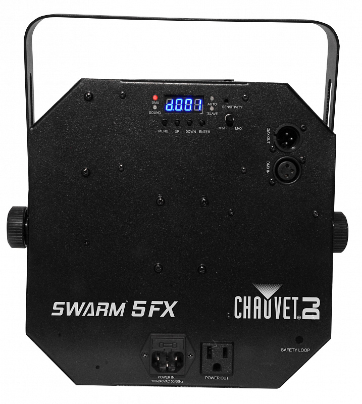 CHAUVET Swarm 5 FX Светодиодный многолучевой эффект с лазером в магазине Music-Hummer