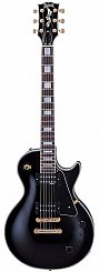 Burny RLC70S (09) BLK Электрогитара типа Gibson® Les Paul®Custom Sustainer Black