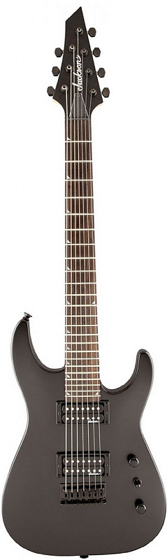 Фото Семиструнная электрогитара JACKSON JS22-7 DINKY SATIN BLACK