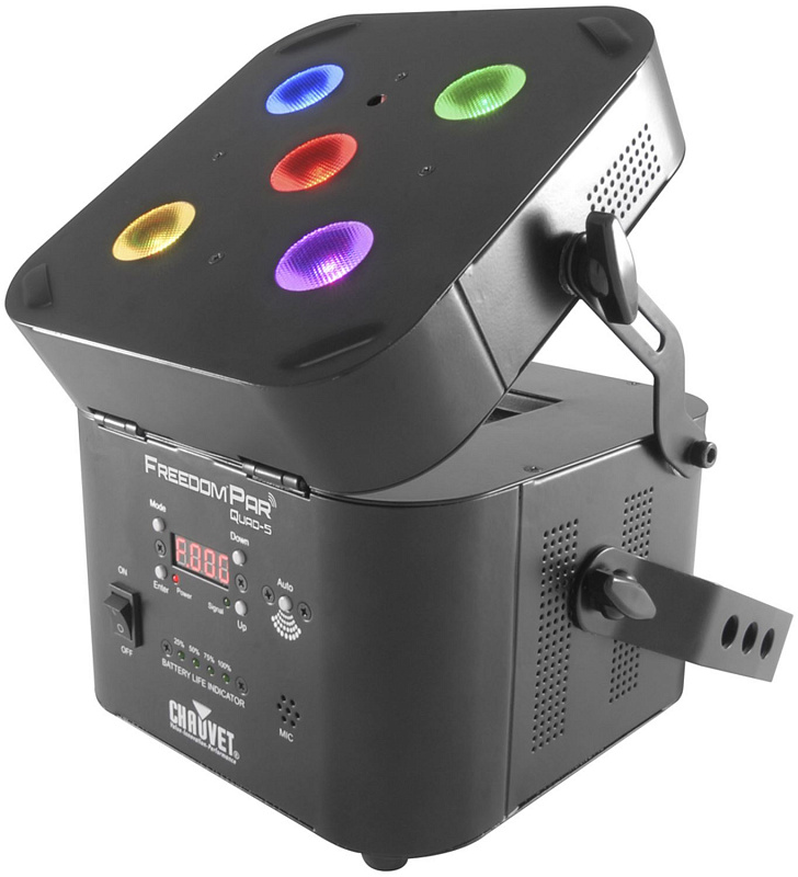 CHAUVET Freedom Par Quad 5 Black Светодиодный прожектор направленного света в магазине Music-Hummer