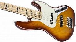 FENDER American Elite Jazz Bass® V Ash, Maple Fingerboard, Tobacco Sunburst