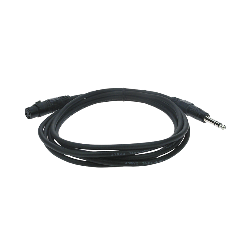 Фото Reloop Cable XLR M / 6.3mm Stereo Jack 3.0 m Готовый кабель