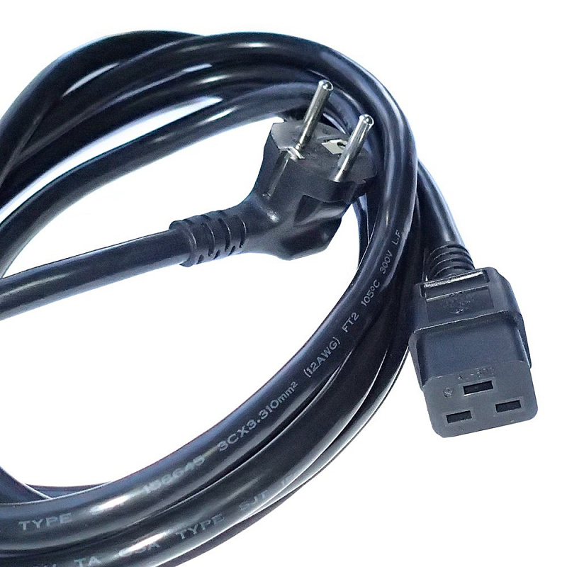 Фото Кабель электропитания Powergrip 16A для консоли 3.0 м