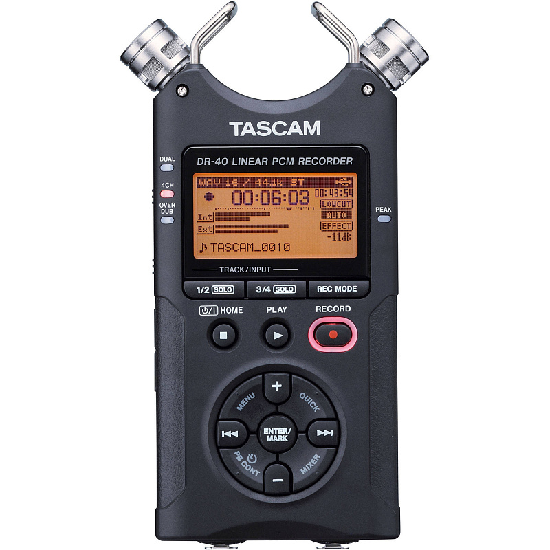 Tascam DR-40 Портативный рекордер в магазине Music-Hummer
