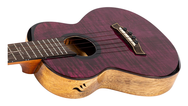 Фото Укулеле тенор FLIGHT SONGBIRD TENOR TPP EQ-A, фиолетовый