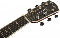 FENDER PM-1 Deluxe Dreadnought Nat акустическая гитара, цвет натуральный. Серия Paramount.
