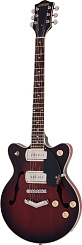 GRETSCH G2655-P90 Streamliner Junior Claret Burst