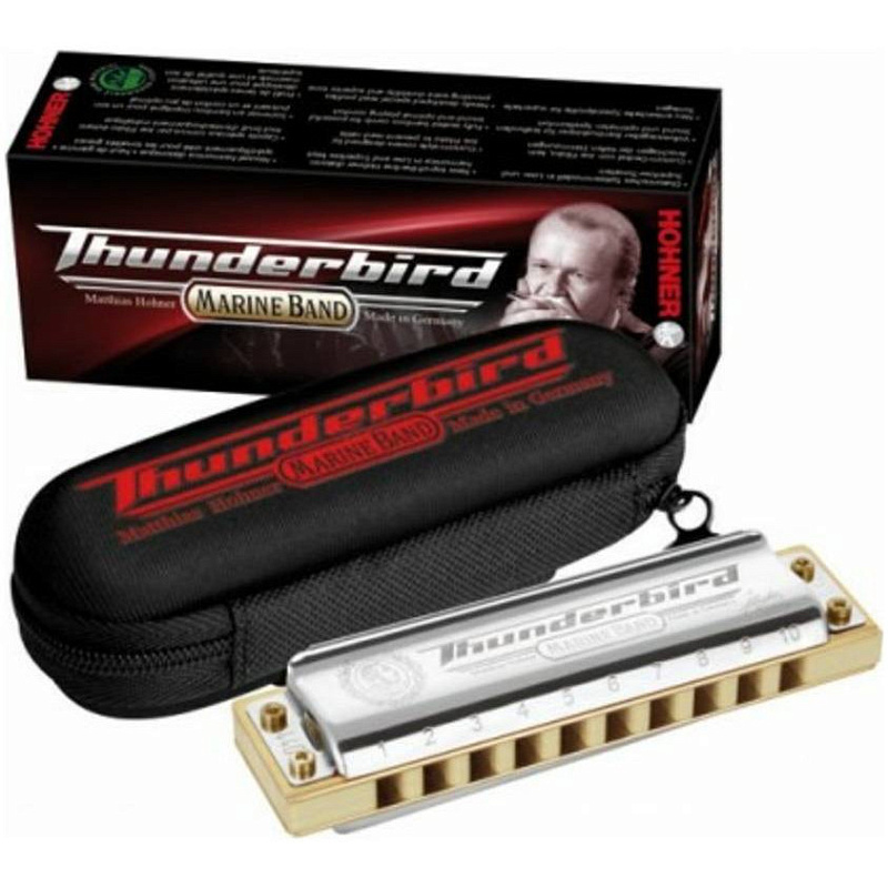 Фото HOHNER Marine Band Thunderbird Eb low - Губная гармоника диатоническая Хонер