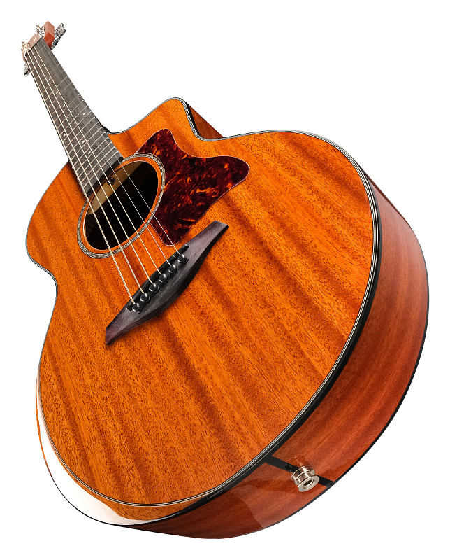 Фото Электроакустическая гитара Caraya D-36S-ALL-MAH, коричневая