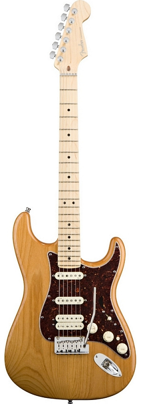 Фото Электрогитара FENDER AMERICAN DELUXE STRAT MN Amber