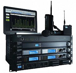 SHURE AXIENT многоканальная компонентная радиосистема (2 рековых шкафа с оборудованием)