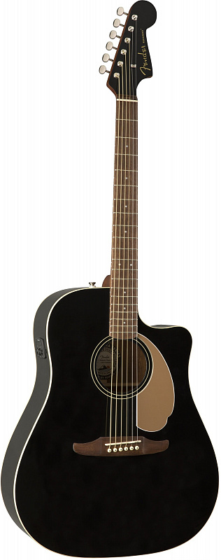 Электроакустическая гитара FENDER Redondo Player Jetty Black в магазине Music-Hummer