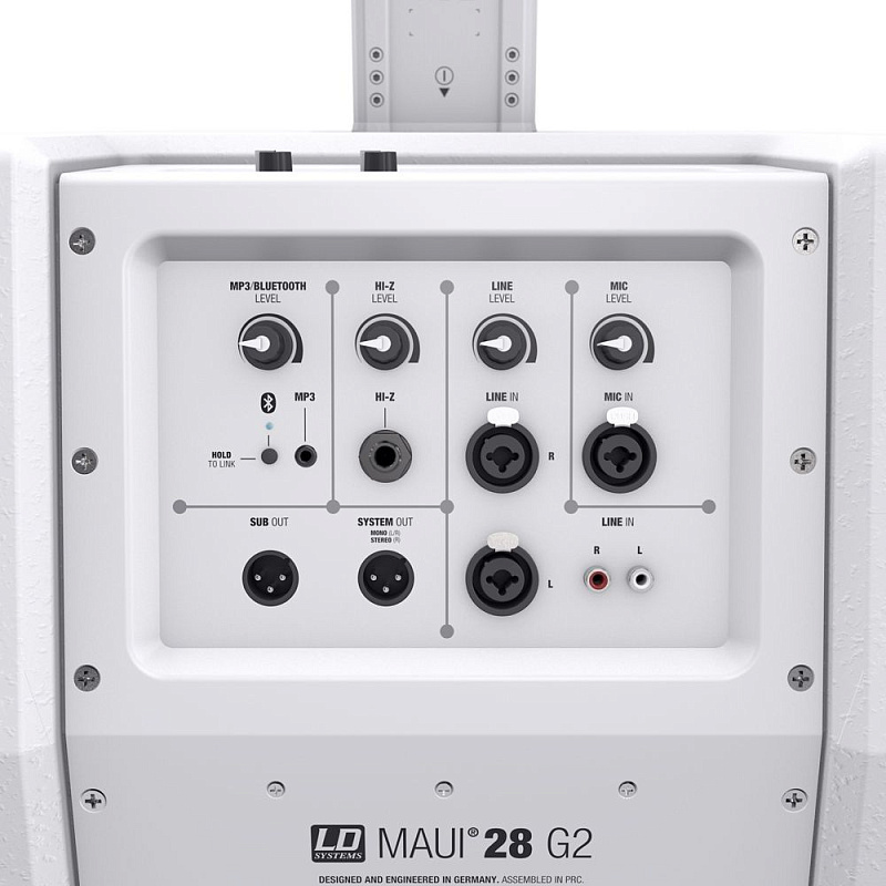 Фото Активная колонная акустическая система LD Systems MAUI 28 G2 W, белый
