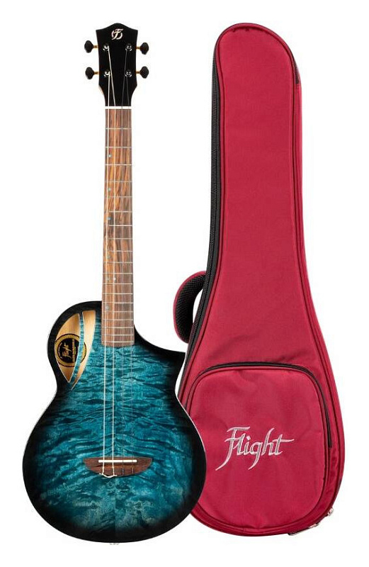 Фото Укулеле баритон FLIGHT AVIATOR QM Baritone CE