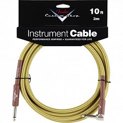 FENDER CUSTOM SHOP 10' INSTRUMENT CABLE TWEED инстументальный кабель