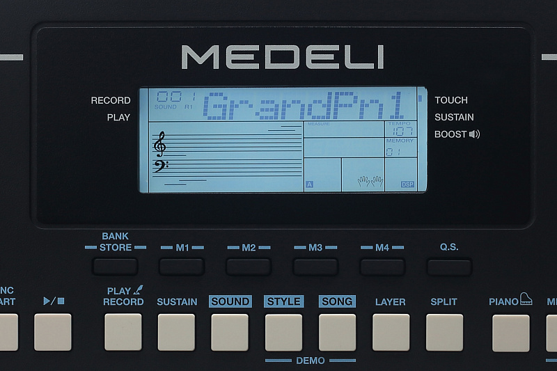Фото Синтезатор Medeli MK110-BK, чёрный