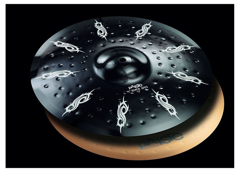 Фото Paiste 14" (Black Alpha JJ) Hyper Hats