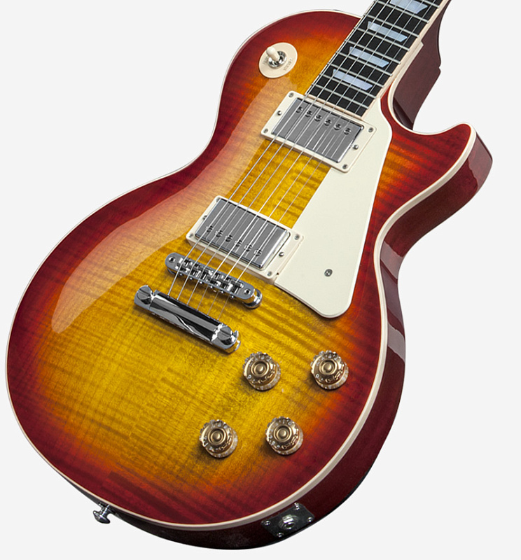 Фото Электрогитара GIBSON USA LES PAUL STANDARD 2015 HERITAGE CHERRY SUNBURST 
