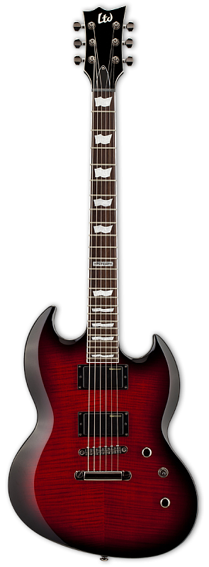 Фото Электрогитара LTD LVIPER330 FMSTBCSB