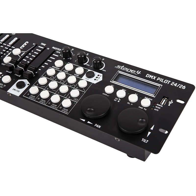 Фото Контроллер для управления светом STAGE 4 DMX PILOT 24/26