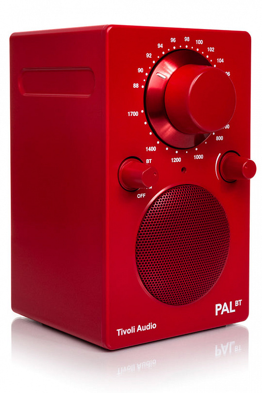 Портативный радиоприемник Tivoli PAL BT Red в магазине Music-Hummer