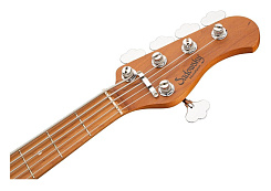 Пятиструнная бас-гитара Sadowsky Modern 5 Roasted Maple SSMHP, серый металлик