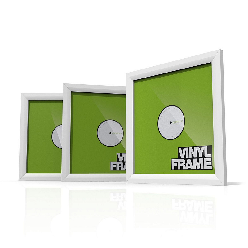 Набор рамок для обложек винила Glorious Vinyl Frame Set White в магазине Music-Hummer