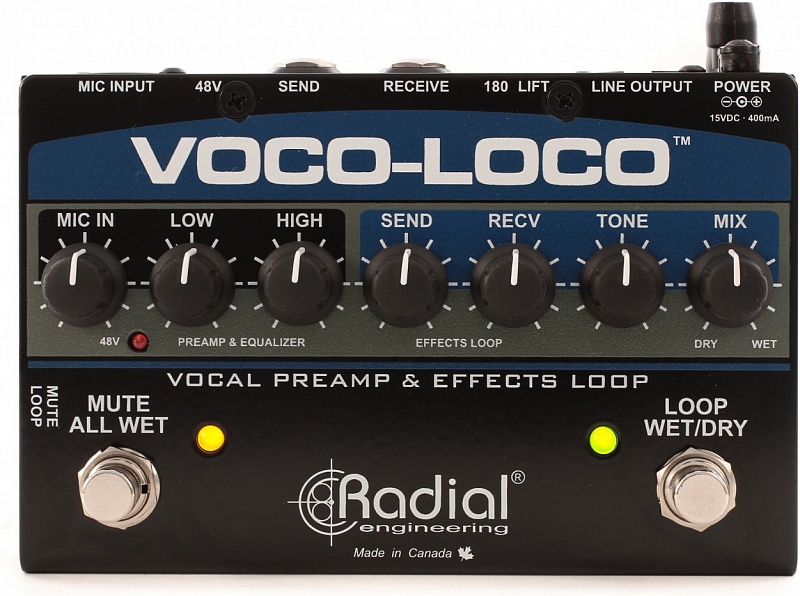 Radial Voco-Loco в магазине Music-Hummer