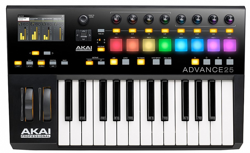 MIDI-клавиатура AKAI PRO ADVANCE 25 в магазине Music-Hummer
