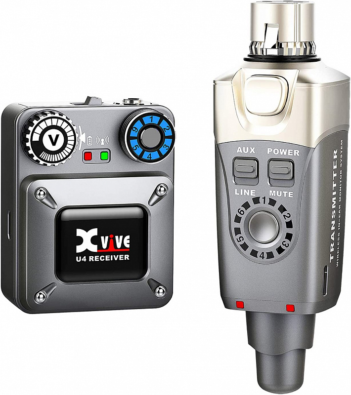 Система персонального мониторинга XVIVE U4 Wireless In Ear monitor system в магазине Music-Hummer