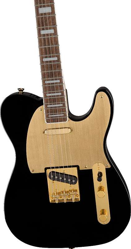 Фото Электрогитара FENDER SQUIER 40th Anniversary Telecaster LRL Black