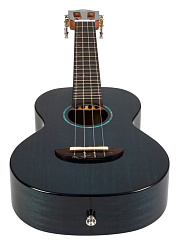 Укулеле тенор FLIGHT IRIS Tinta Tenor TDB, прозрачный синий