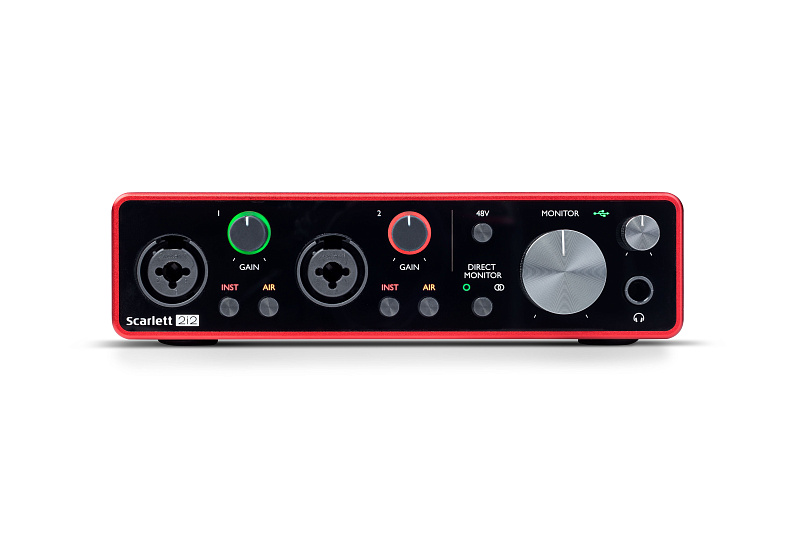 Фото Аудио интерфейс FOCUSRITE Scarlett 2i2 3rd gen