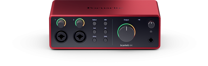 Фото Звуковая карта FOCUSRITE Scarlett 4i4 4th Gen