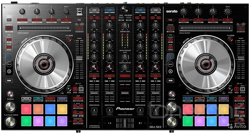 Фото DJ-контроллер PIONEER DDJ-SX2