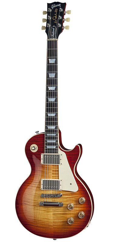 Фото Электрогитара GIBSON USA LES PAUL TRADITIONAL 2015 HERITAGE CHERRY SUNBURST 