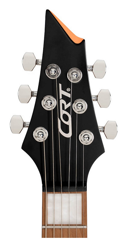 Фото Электрогитара Cort KX600-Infinite-OCS-WBAG KX Series Infinite, оранжевая