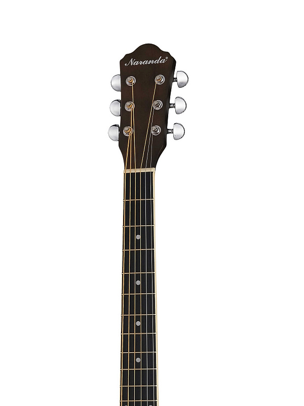 HS-4140-TBS Акустическая гитара, с вырезом, коричневый санберст, Naranda в магазине Music-Hummer