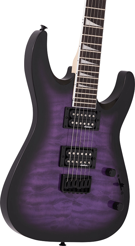 Фото JACKSON JS32Q Dinky DKA HT Transparent Purple Burst