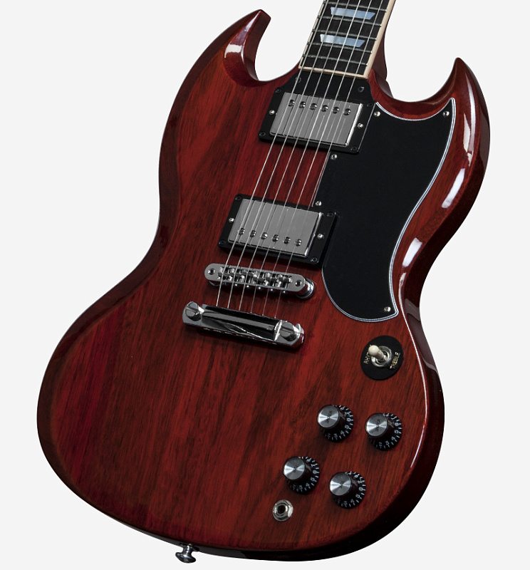 Фото Электрогитара GIBSON USA SG STANDARD 2015 HERITAGE CHERRY