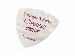 Медиаторы Pickboy GP-24/120 Celluloid Vintage Classic White Pearl