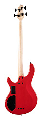 Бас-гитара Cort C4-Deluxe-CRD Artisan Series, красная
