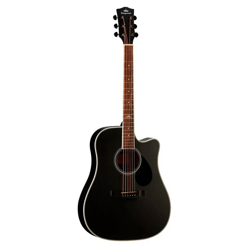 Фото Акустическая гитара KEPMA D1C Black Matt