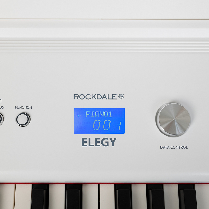 Фото Цифровое пианино ROCKDALE Elegy White